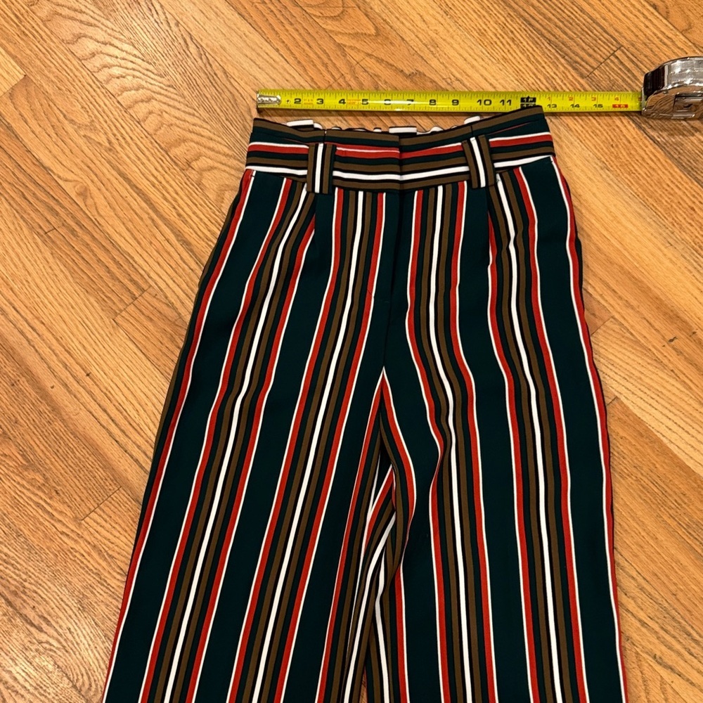 Express Striped Knit Pants with Earthy Tones Size: XS B185 - Picture 5 of 9